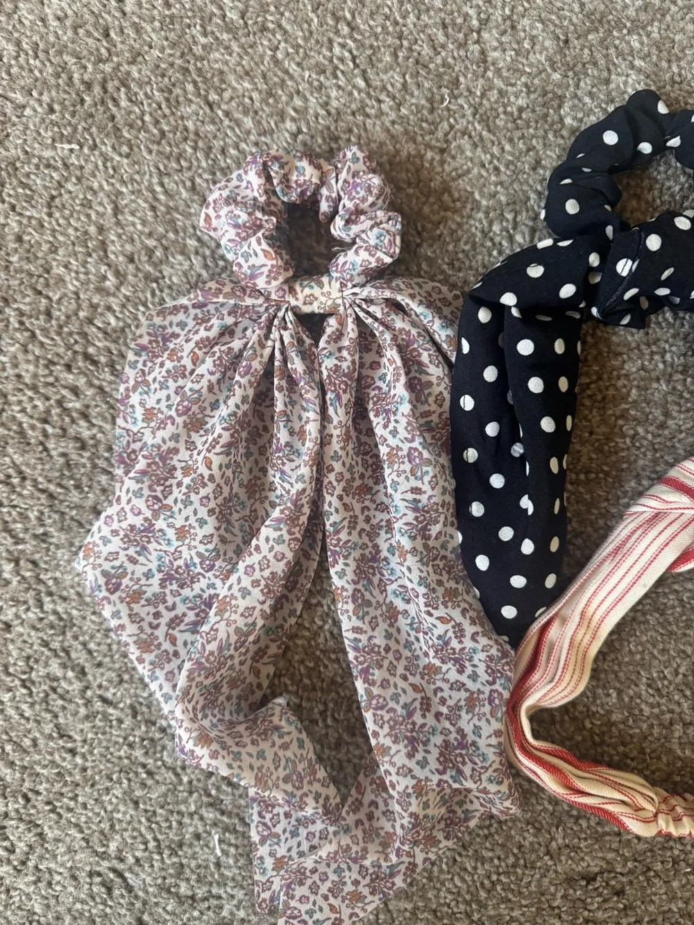 3 hair accessories